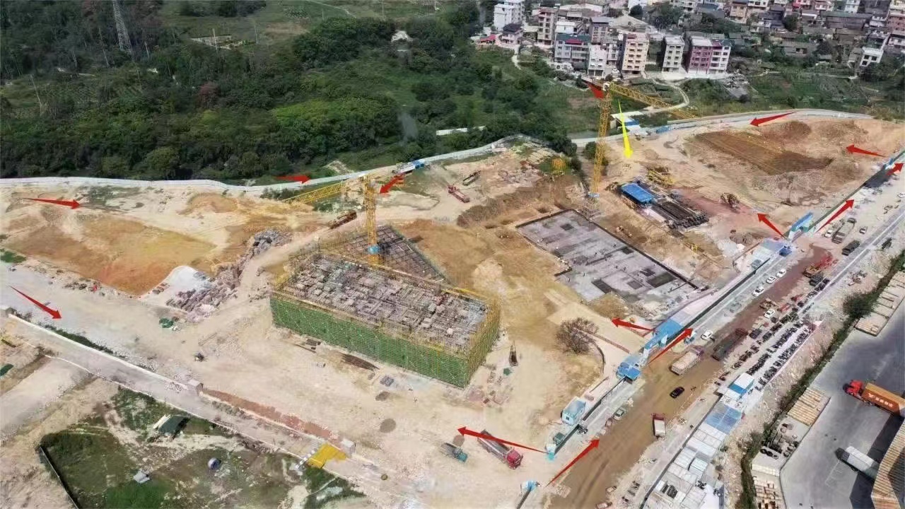 中建八局項目塔吊監控安裝